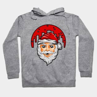 Santa Christmas Smiling Hoodie